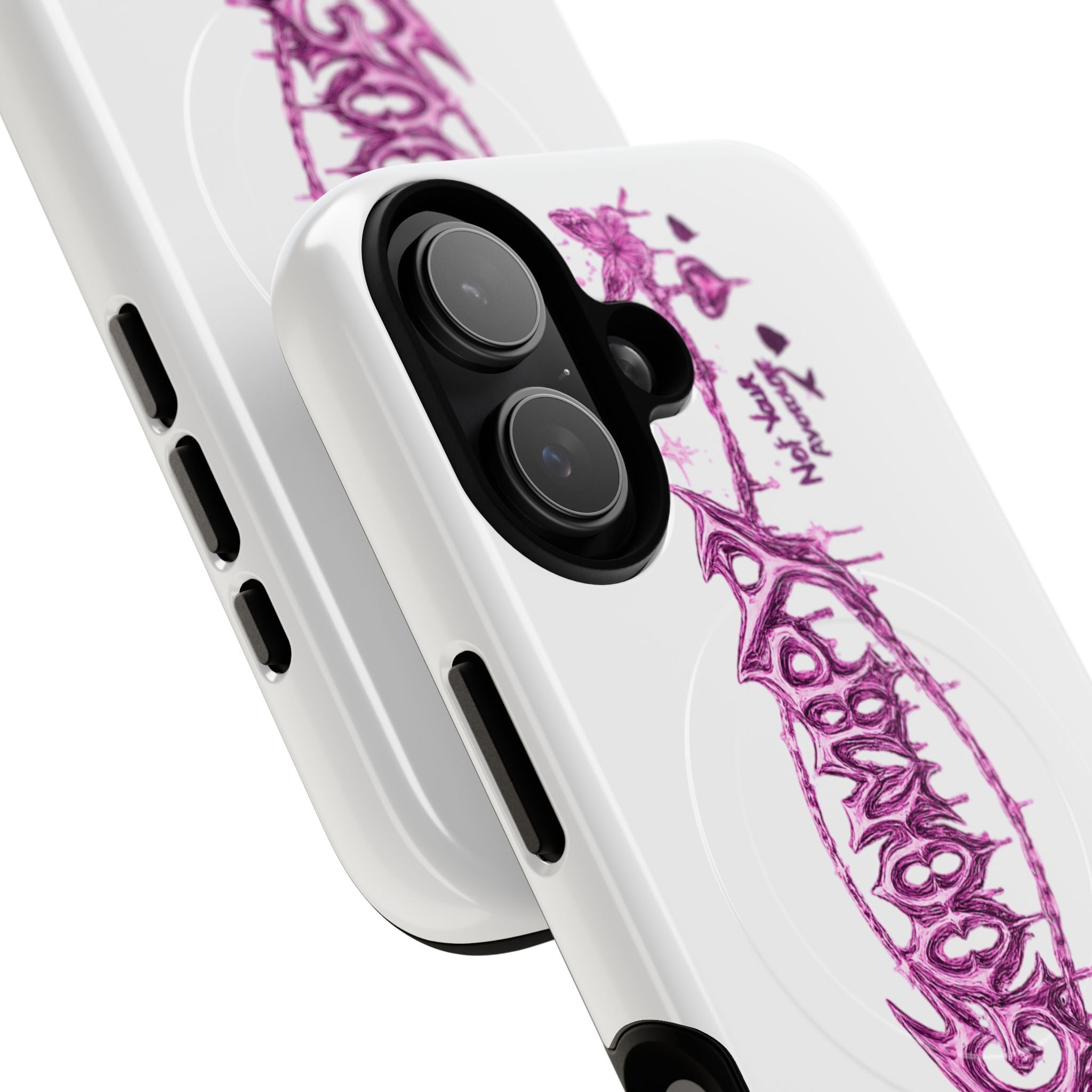 Purple Grunge Magnetic phone case