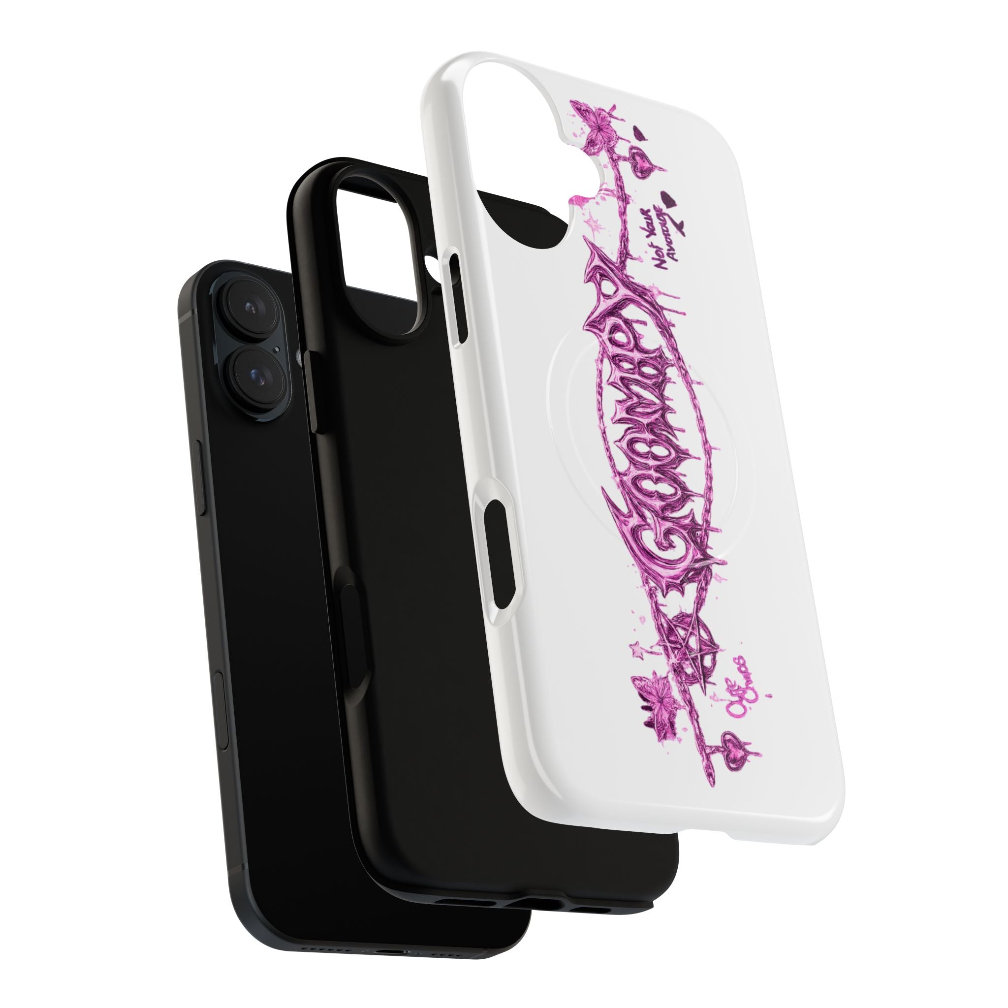 Purple Grunge Magnetic phone case